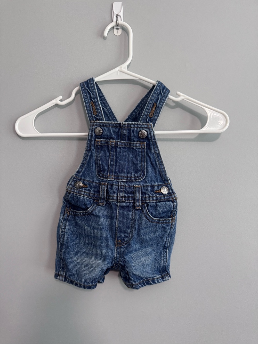 Old Navy Denim Short Overalls - Blue